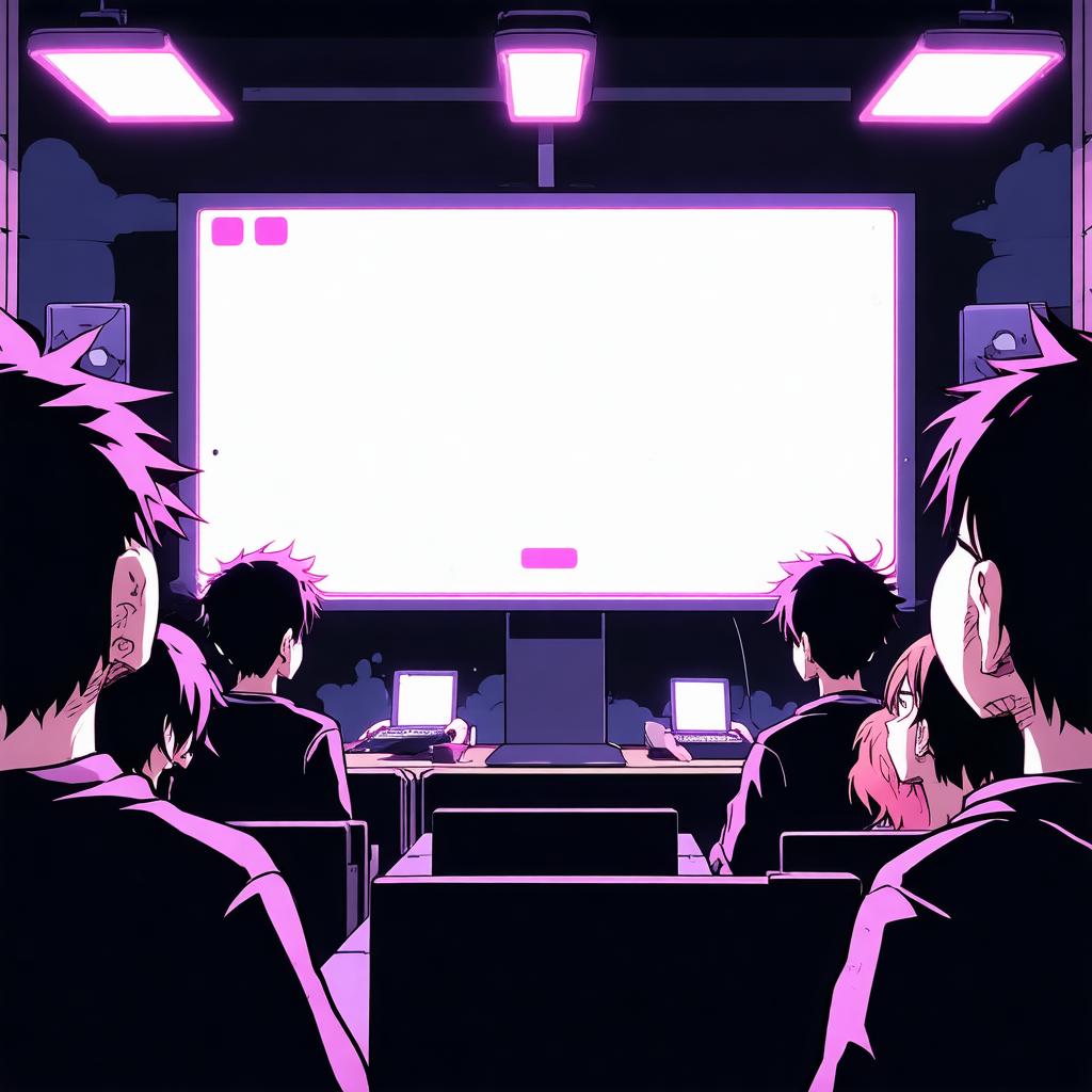 Des fans de manga déçus devant un écran signalant la fermeture de Japscan