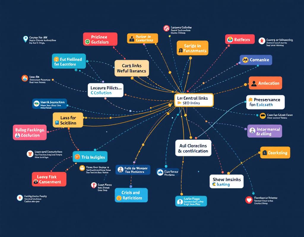 Carte visuelle des backlinks sur Majestic SEO